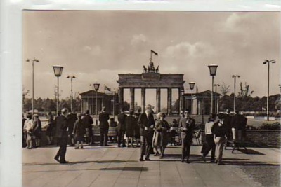 Berlin Mitte Brandenburger Tor 1969