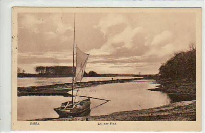 Riesa an der Elbe 1912