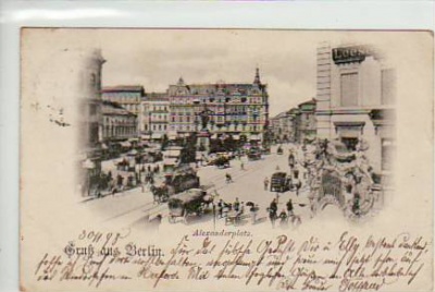 Berlin Mitte Alexanderplatz 1898