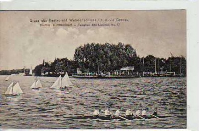 Berlin Grünau Rudern,Rudersport 1908