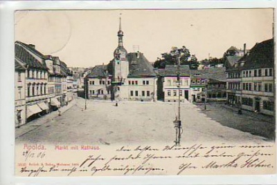 Apolda Markt 1906