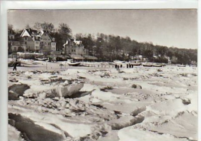 Ostseebad Bansin Usedom Winter ca 1980