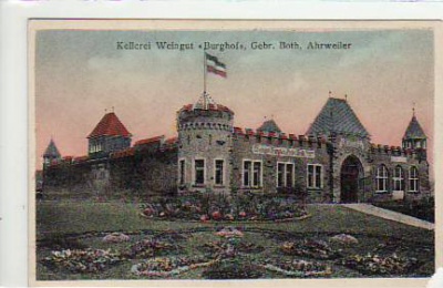 Ahrweiler an der Ahr Kellerei Weingut Burghof ca 1915