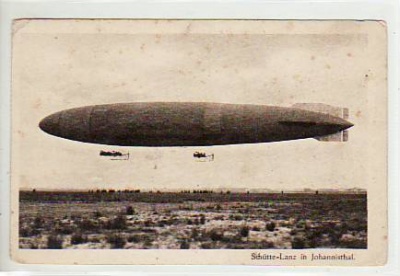 Berlin Johannisthal Schütte-Lanz Luftschiff-Zeppelin 1919