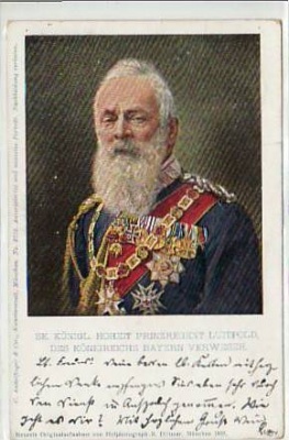 Adel Monarchie Prinzregent Luitpold Königreich Bayern 1901