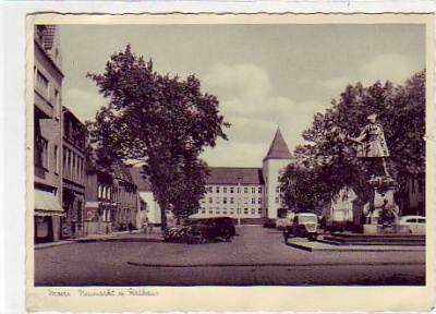 Moers-Mörs Markt 1953