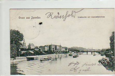 Berlin Spandau Lindenufer 1908