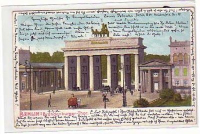 Berlin Mitte Litho 1902