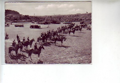 Aachen Turnierplatz,Pferde,REiten 1957
