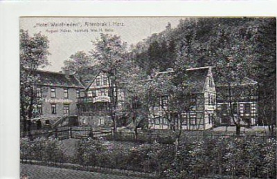 Altenbrak Bodetal,Harz Hotel Waldfrieden ca 1910