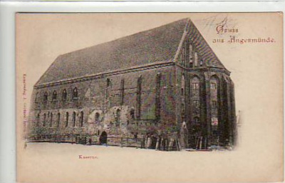 Angermünde Kaserne ca 1900