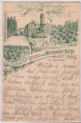 Mönchswalde bei Bautzen Vorläufer 1898