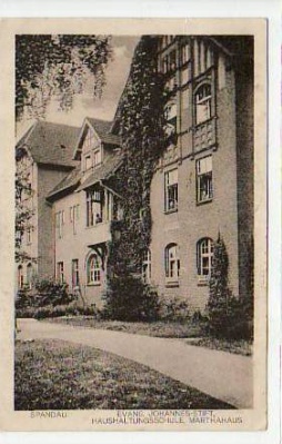 Berlin Spandau Johannesstift Haushaltungsschule ca 1930