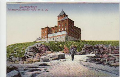 Schneegrubenbaude Baude Riesengebirge ca 1915