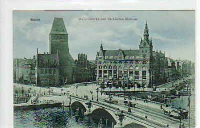 Berlin Mitte Waisenbrücke 1909