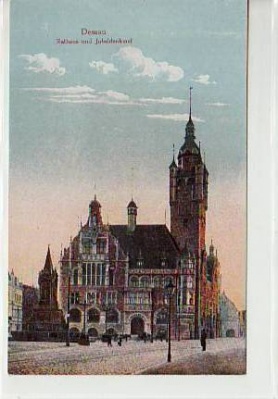 Dessau Rathaus ca 1915