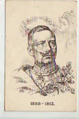 Adel Monarchie Kaiser Wilhelm der 2. Jubiläum 1913