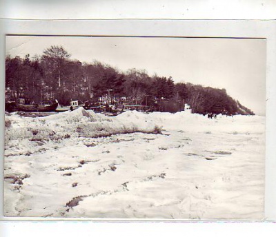 Ostseebad Bansin Usedom Winter 1982
