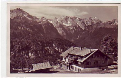 Gasthof Eckbauer bei Garmisch-Partenkirchen  1939