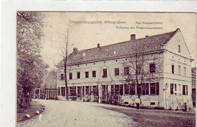 Altengrabow Truppenübungsplatz Kommandantur 1912