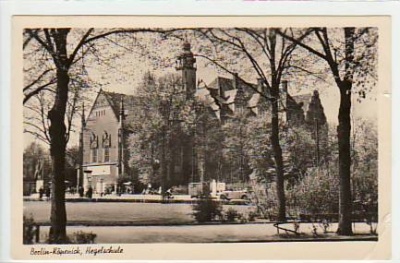 Berlin Köpenick Hegelschule 1956
