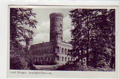 Jagdschloss Granitz bei Binz auf Rügen 1940