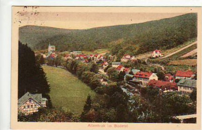 Altenbrak Bodetal im Harz 1928