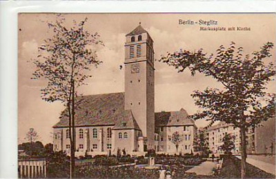Berlin Steglitz Markusplatz 1913