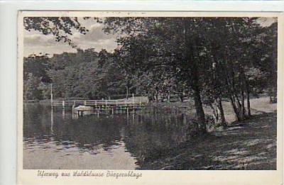 Berlin Spandau Uferweg zur Waldklause Bürgerablage 1941