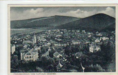 Friedrichroda in Thüringen vom Kurhaus 1928