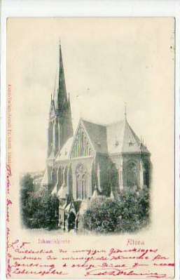 Hamburg-Altona Kirche 1900