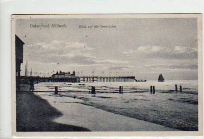 Ostseebad Ahlbeck Seebrücke 1928
