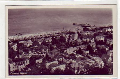 Ostseebad Ahlbeck Luftbild ca von 1935