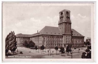 Berlin Schöneberg Rathaus 1951