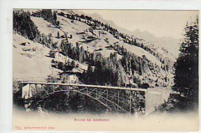Adelboden ca 1915 Schweiz ca 1905 ,Postkarten mit Brücken