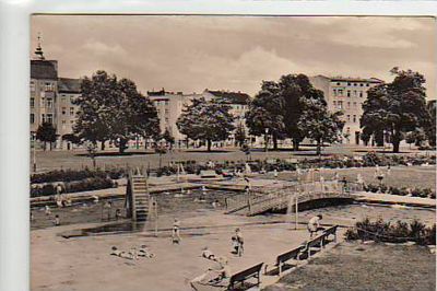 Berlin Mitte Schwimmbad Monbijouplatz 1963