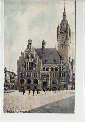 Dessau Rathaus ca 1910