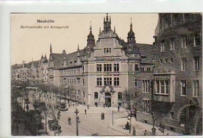 Berlin Neukölln Berlinerstraße ca 1915