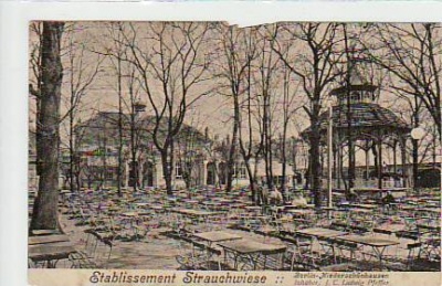 Berlin Pankow Etablissement Strauchwiese 1913