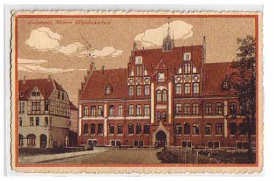 Salzwedel , Mädchen-Schule 1914
