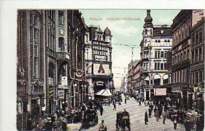 Berlin Mitte Friedrichstraße 1908