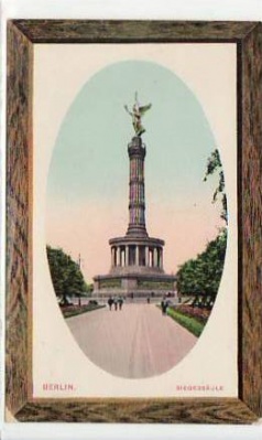 Berlin Tiergarten Siegessäule 1916