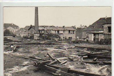 Altenburg Katastrophe Foto Karte ca 1930