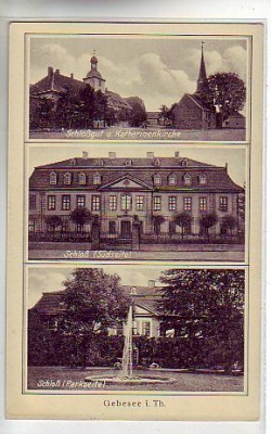 Gebesee Thüringen Schloss ca 1935