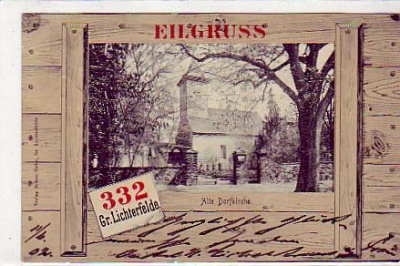 Berlin Lichterfelde Dorfkirche 1902