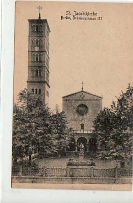 Berlin Kreuzberg St. Jacobikirche ca 1920