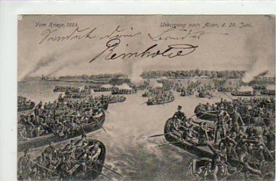 Alsen Denmark-Dänemark Krieg 1864 AK von 1906