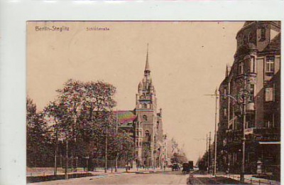 Berlin Steglitz Schloßstraße 1917
