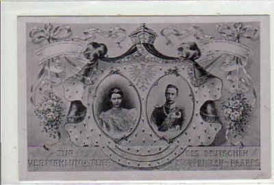 Adel Monarchie Kronprinzen Vermählung-Hochzeit 1905