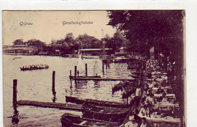 Berlin Grünau Gesellschaftshaus 1910